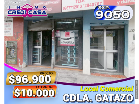 cxc venta local comercial cdla gatazo exp 9050