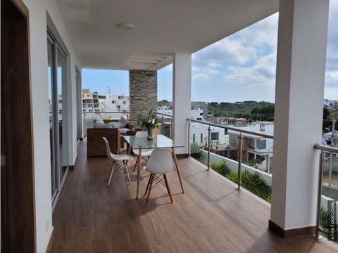 casa con departamento independiente en altos de manta beach