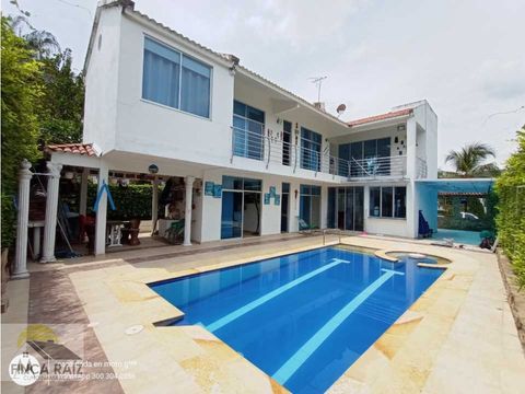 ganga casa con piscina privada cerca a melgar
