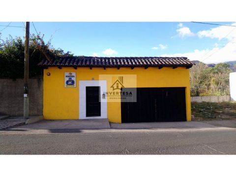 casa en venta en el casco urbano de la antigua guatemala