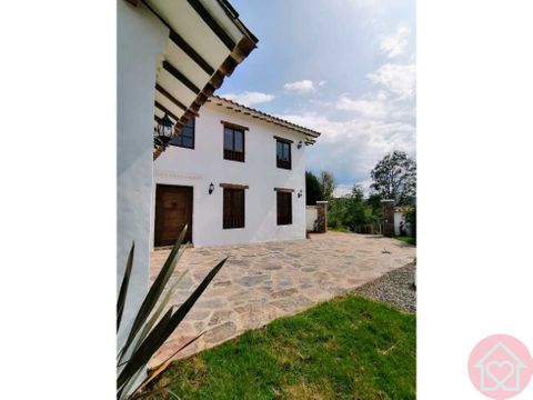 casa en venta villa de leyva boyaca