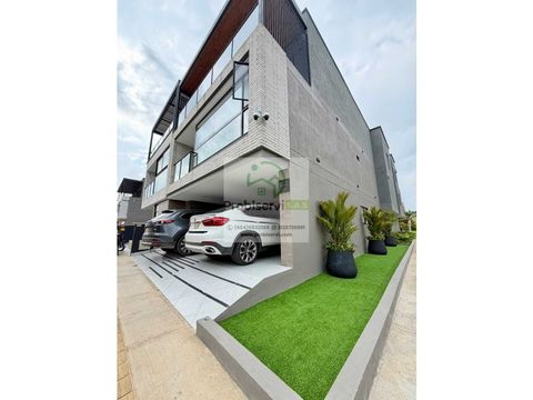 casa moderna en venta en rionegro natura sector baro blanco