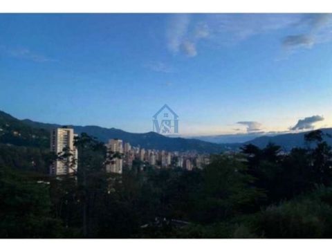 casa poblado con lote y vista 3600 millones