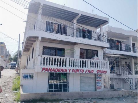 cartagena venta de edificio de 3 pisos en vista hermosa aptos 2 hab