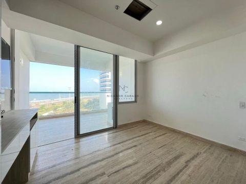 oportunidad venta aparta suite con acabados cartagena beach resort