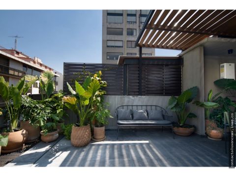 venta departamento con terraza condesa