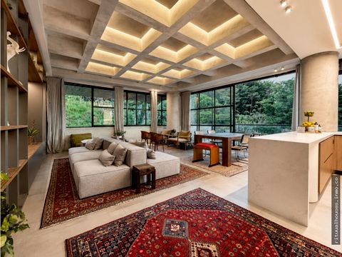 exclusivo apartamento con terraza doble altura el tesoro