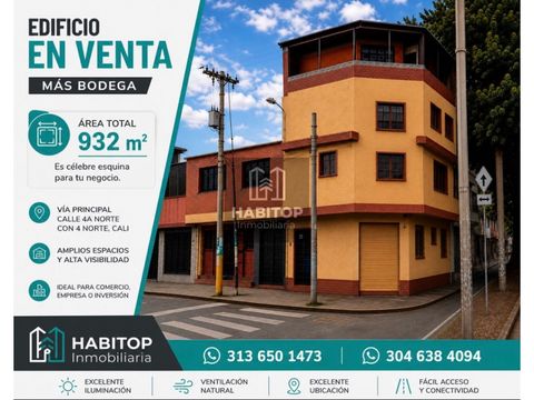 edificio esquinero bodega comercial en venta cali