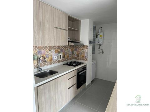 en venta apartamento de 1 habitacion y parqueadero privado bella suiza