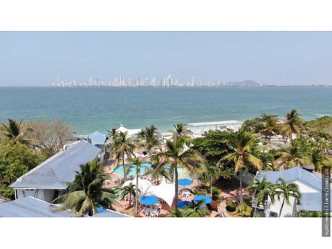 espectacular hotel de lujo con playa en venta en cartagena bolivar col