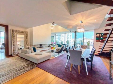 espectacular penthouse en venta chico bogota