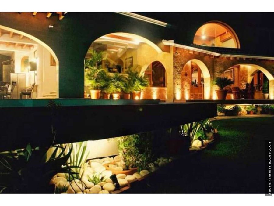 hermosa casa estilo mexicano moderno