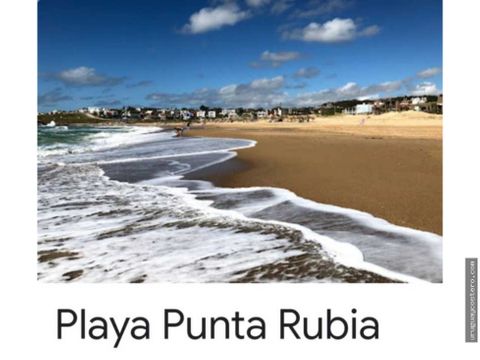 importante lote en punta rubia