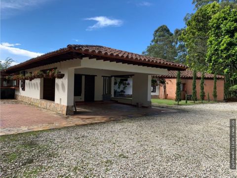 linda casa finca tradicional en venta llanogrande sector pontezuela