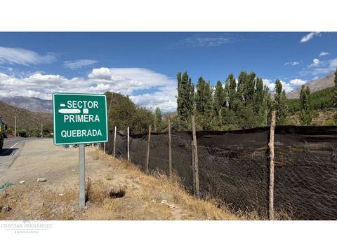 los andes venta terreno comercial camino internacional