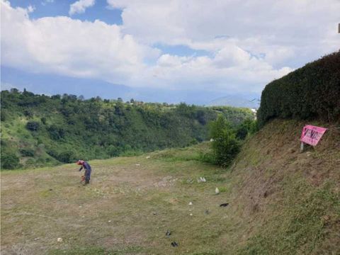 lote de 1500m2 con hermosa vista a cordillera via armenia el caimo