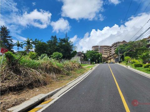se vende lote en san rafael de escazu