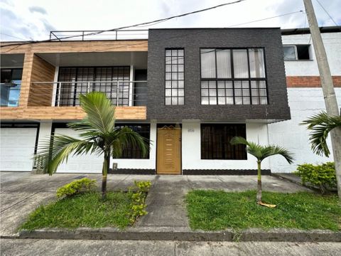 se alquila o se vende hermosa casa amoblada en el norte de armenia