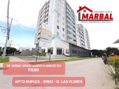 se vende apartamento duplex fiori barrio las flores