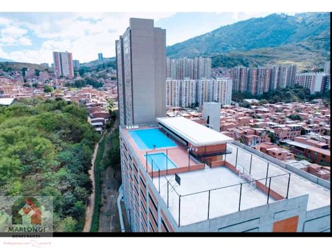 se vende apartamento en parque alto aralias bello