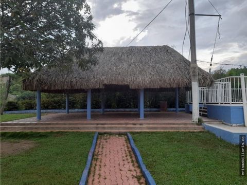 se vende cabana de uso turistico en santa marta minca