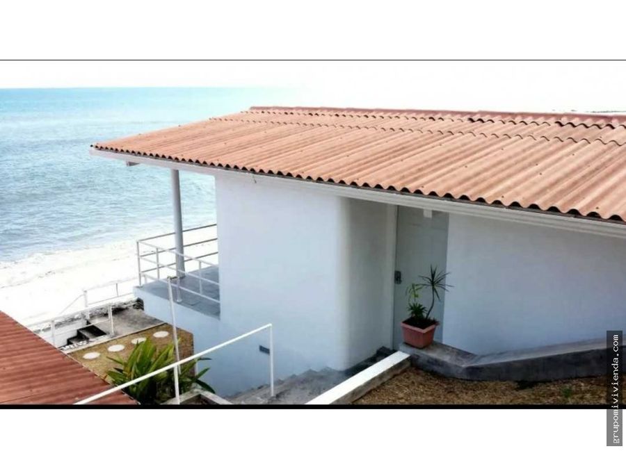 se vende casa frente al mar beach house playa corona