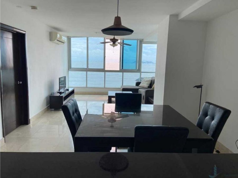 alquiler apartamento amoblado ph villa del mar av balboa vista al mar