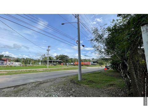 terreno industrial en venta via principal pacora de chepo