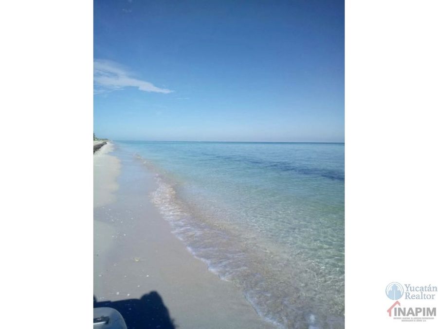 terreno de playa en san benito yucatan
