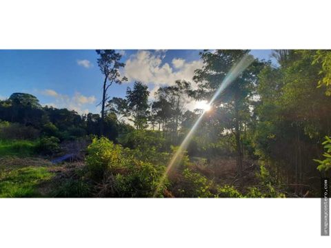 terreno en las cumbres