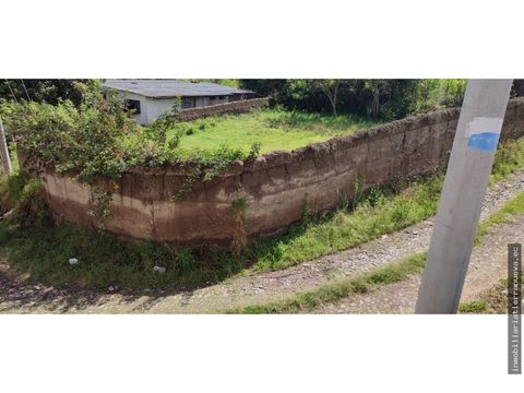 terreno en venta 384m2 en atuntaqui andrade marin