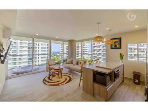 vendo apartamento amoblado de uso turistico en dominique en cielo mar