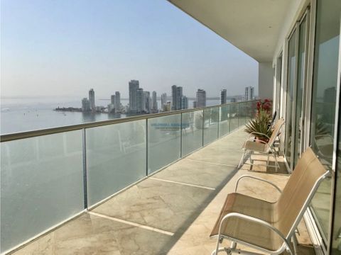 vendo apartamento en cartagena frente a la bahia