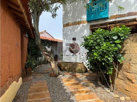 vendo casa amoblada en barichara santander