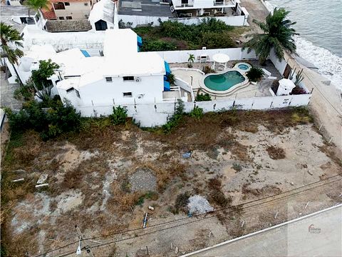 vendo hermoso terreno al pie de la playa salinas la milina