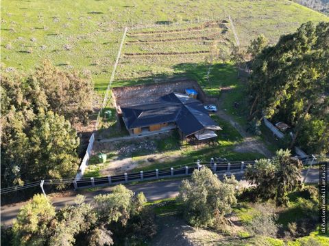 vendo parcela 5200m2 con proyecto de vivienda 50 construido