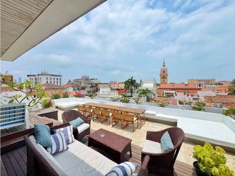 venta apartamento de 4 habitaciones en centro historico cartagena