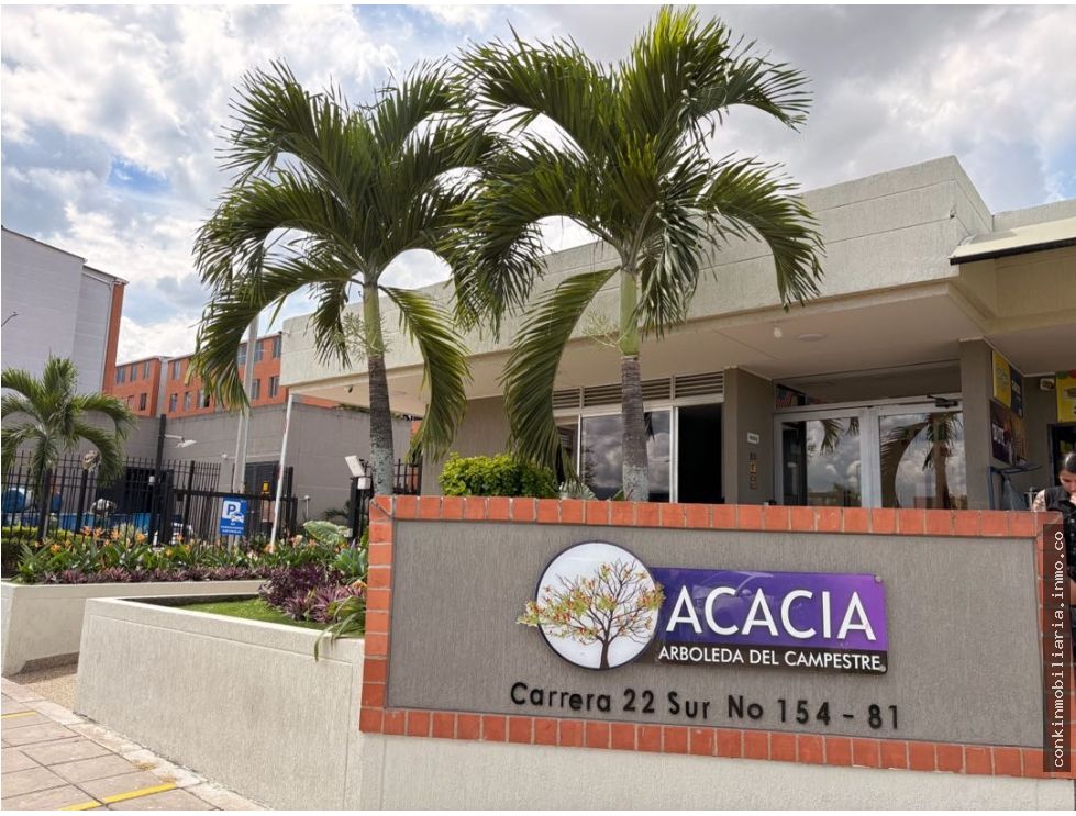 VENTA APARTAMENTO ACACIA, ARBOLEDA DEL CAMPESTRE, IBAGUE