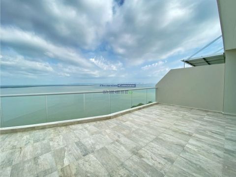 venta apartamento penthouse condominio geminis en cielo mar cartagena