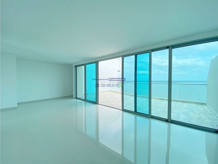 venta apartamento penthouse condominio geminis en cielo mar cartagena