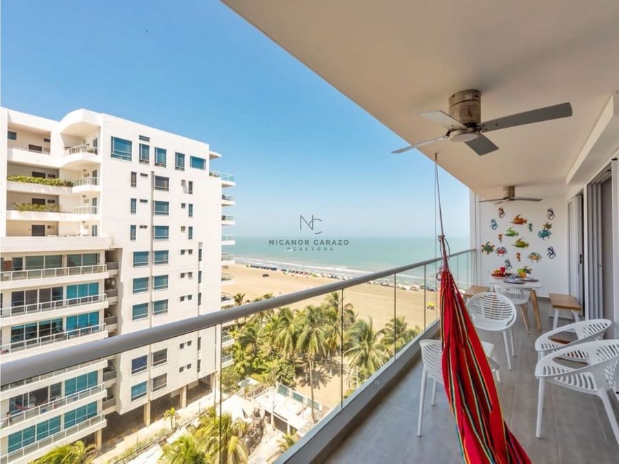venta apartamento 2 alcobas amoblado en spiaggia di cartagena