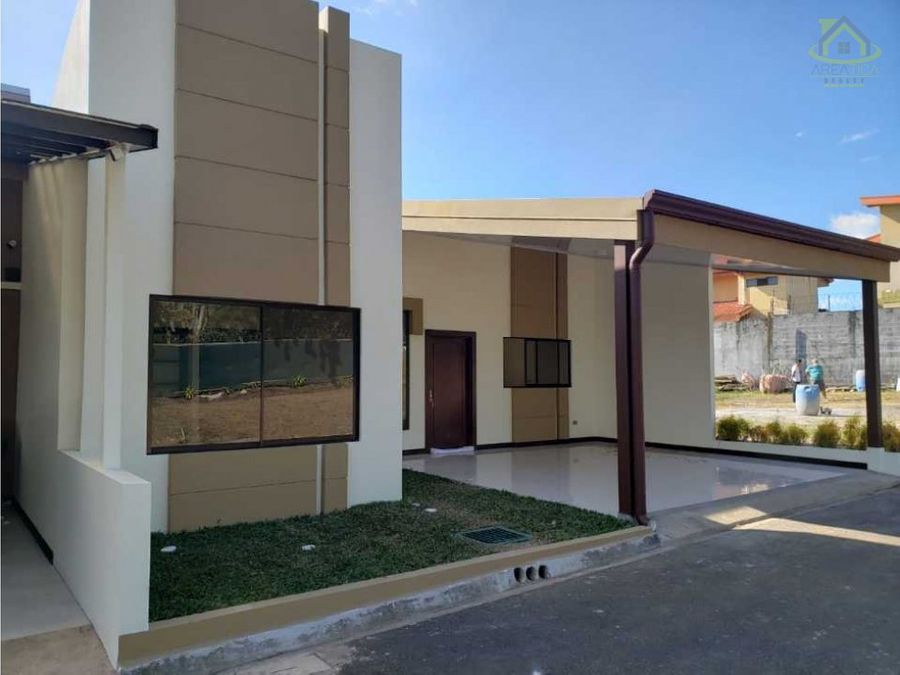 venta casa nueva en san pablo heredia de 2 y 3 habitaciones