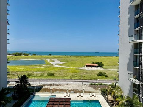 oportunidadventa de apartamento linda vista frontal al mar