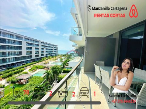 venta de apartamento rentas cortas manzanillo cartagena