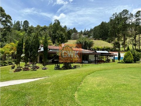 venta de casa campestre en el retiro