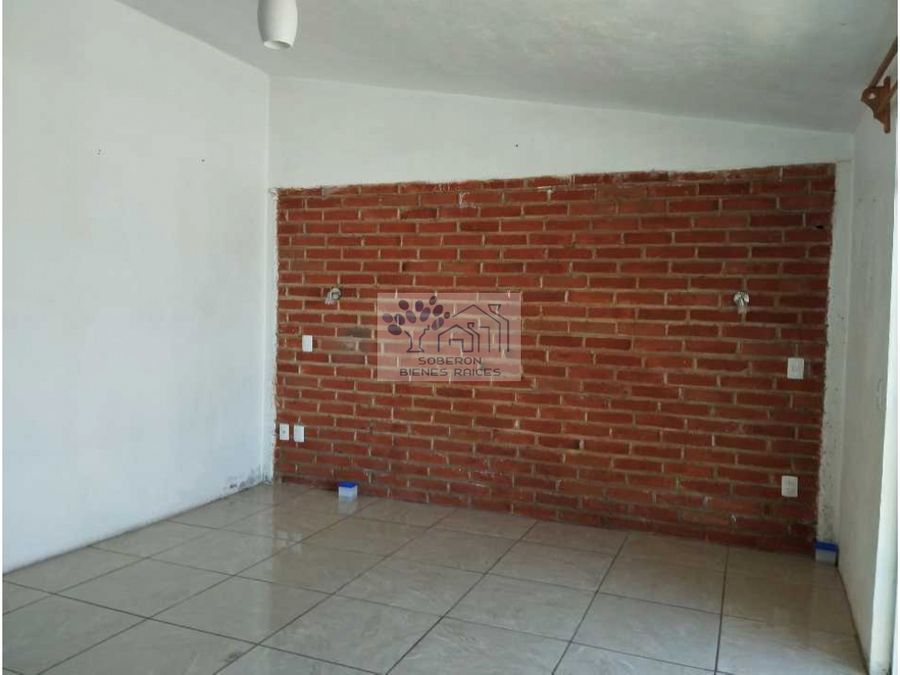 venta de casa de un piso con jardin en san andres ahuashuatepec