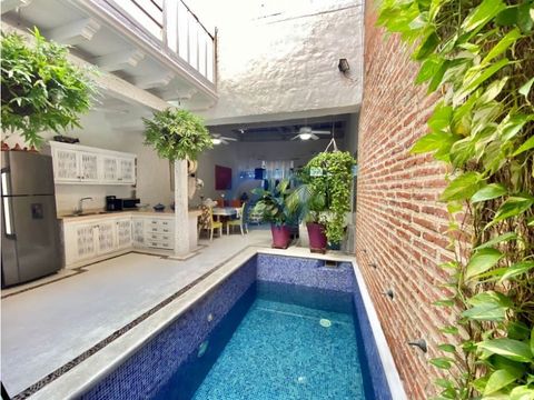 venta de casa en el centro historico de cartagena 3 alcobas 3 niveles