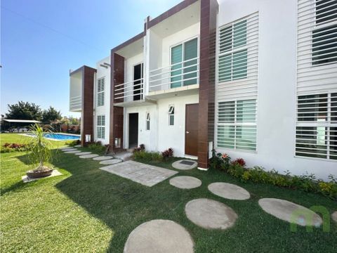 venta de casas nuevas en condominio residencial en jiutepec morelos