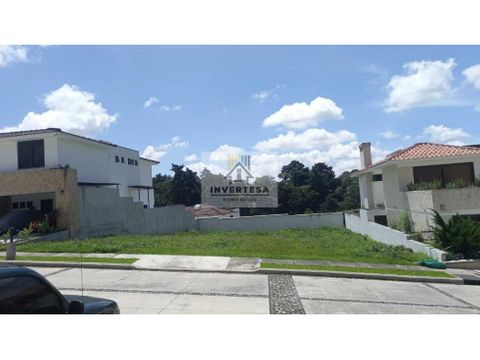 venta de terreno en lomas de san isidro zona 16