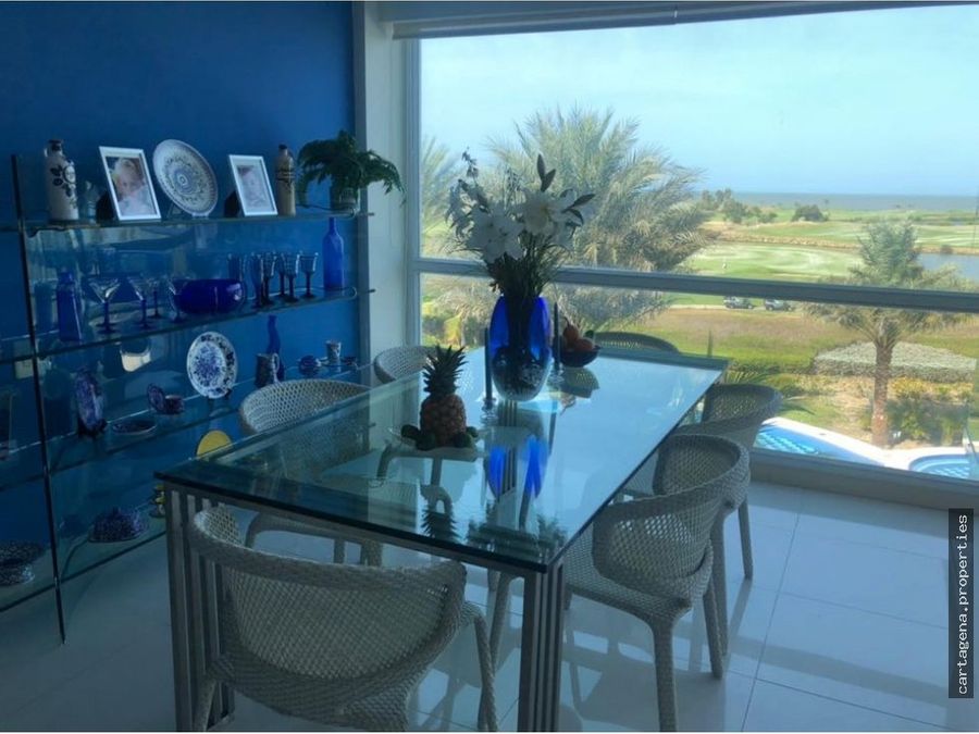 venta apartamento dos alcobas karibana cartagena beach golf